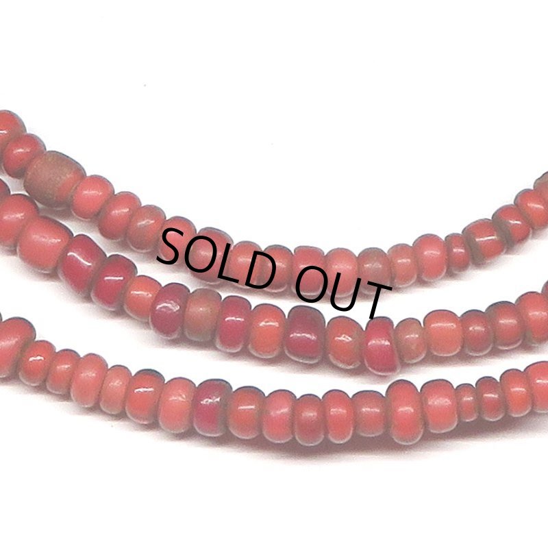 画像2: 小粒金赤+血赤ホワイトハーツミックス連(複数在庫あり) (2)