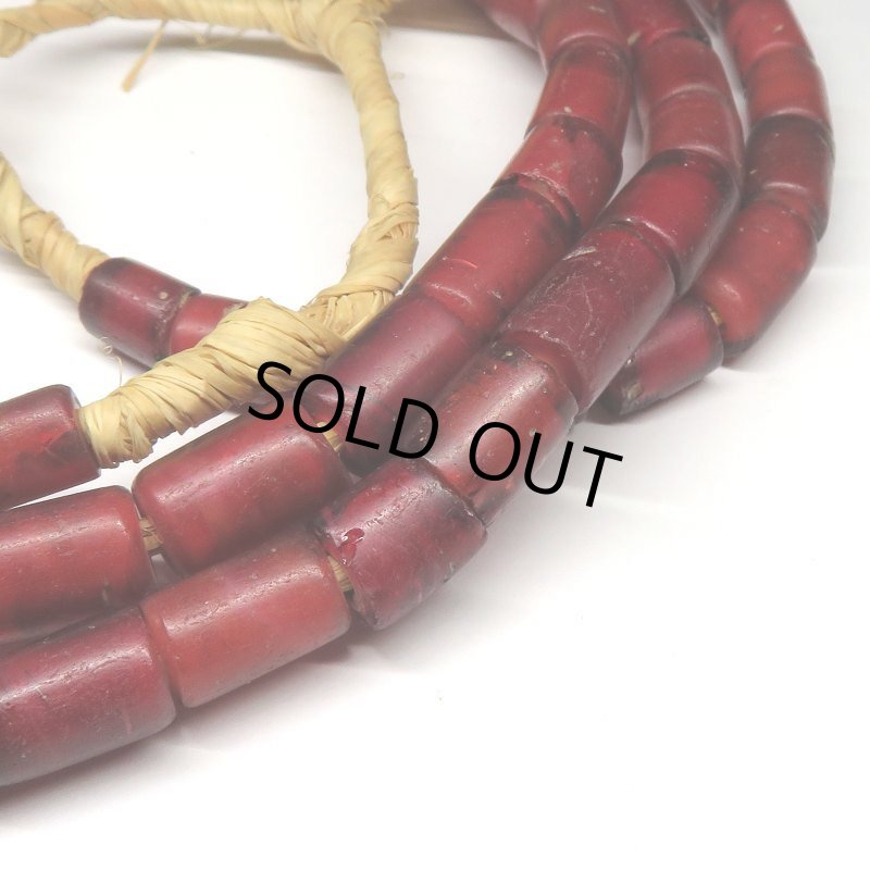 画像4: 深赤ホワイトハーツ　チューブ型ロング連 (4)