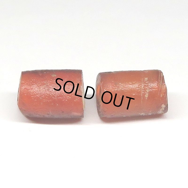 画像2: 渋赤ホワイトハーツ　チューブ型　2個セット (2)