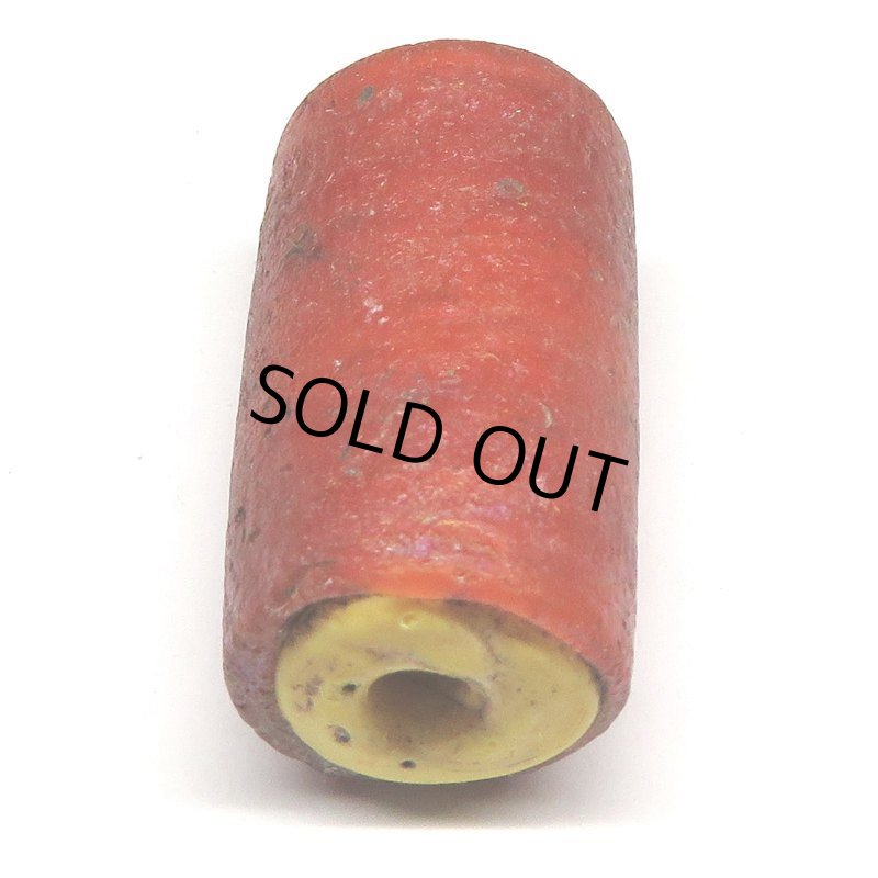 画像3: 濃赤カーネリアンデアレッポ　チューブ型 (3)