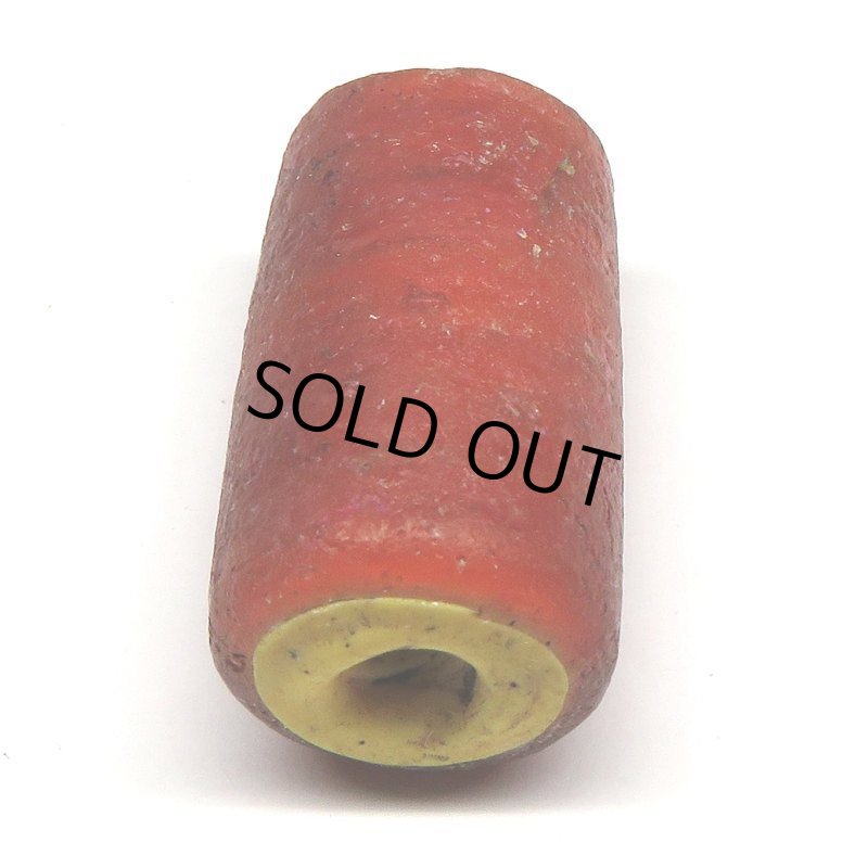 画像4: 濃赤カーネリアンデアレッポ　チューブ型 (4)