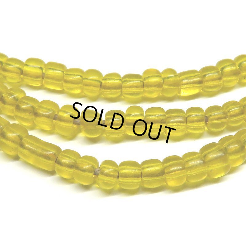 画像2: 黄色のクリアシード連 (2)