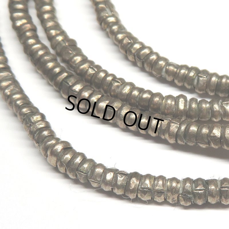 画像2: エチオピア燻し銀ビーズ連 (2)