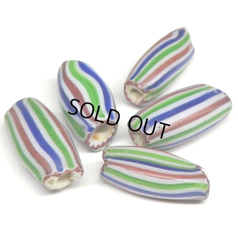 画像1: ヴェネチアメロン　シェブロンタイプ　5個セット (1)