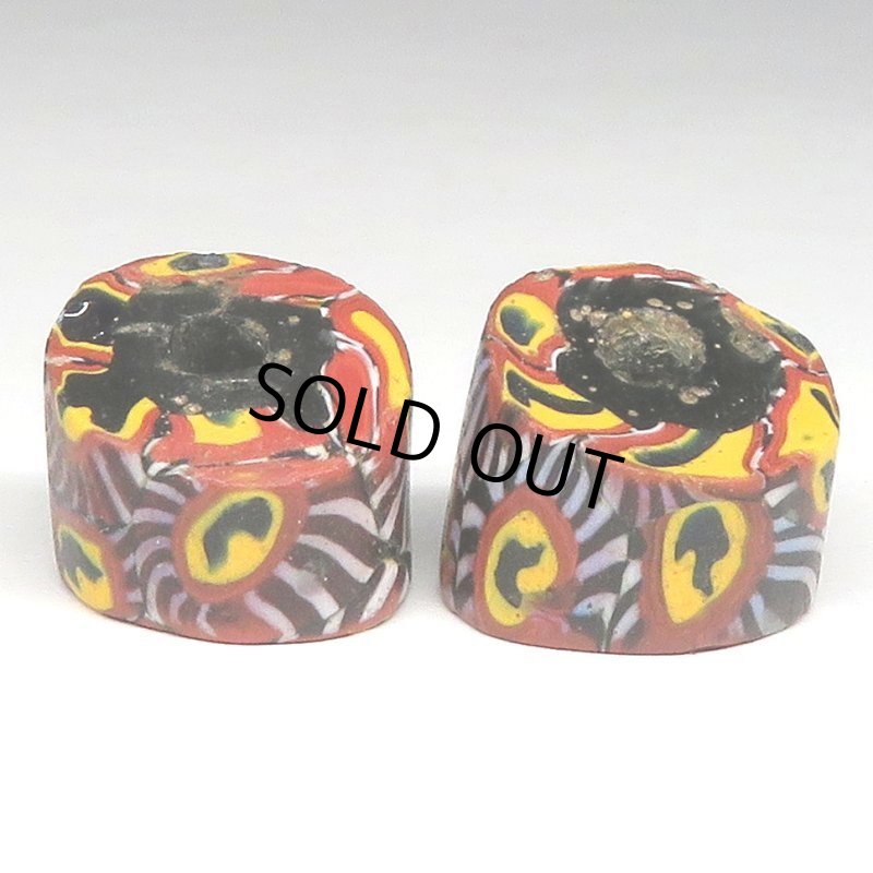 画像3: 中薄型ミルフィオリ　ムラーノの雄鶏　2個セット (3)