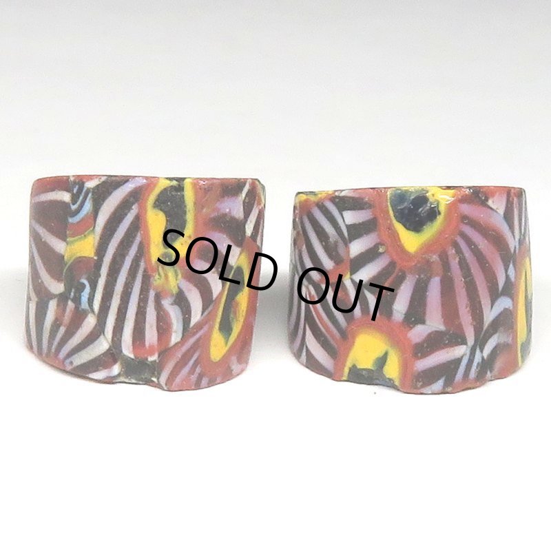 画像4: 中薄型ミルフィオリ　ムラーノの雄鶏　2個セット (4)