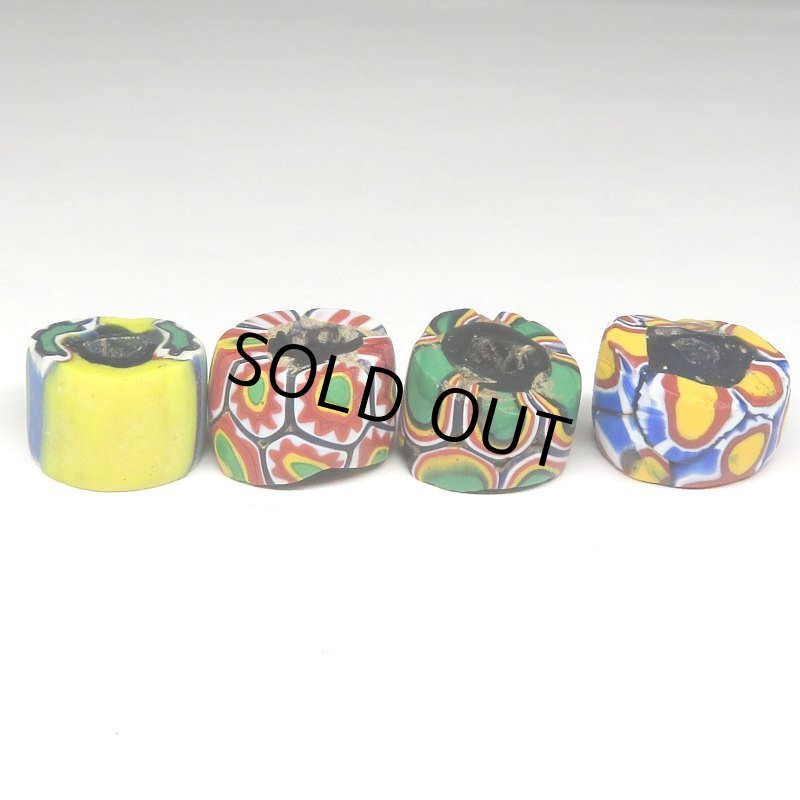 画像3: 薄型ミルフィオリ 4個セット (3)