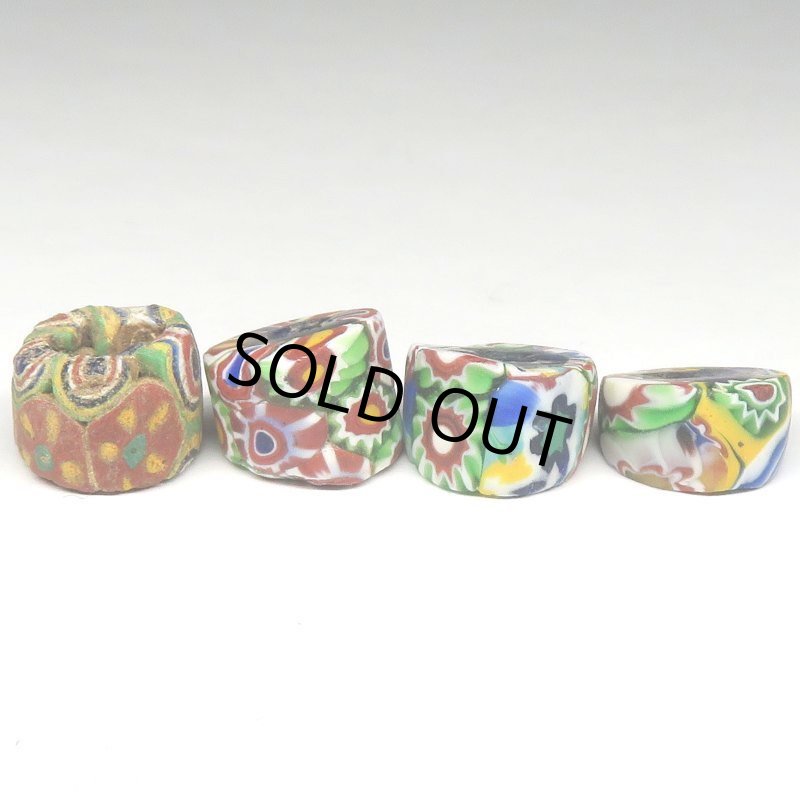 画像2: 薄型ミルフィオリ スペシャル 4個セット (2)