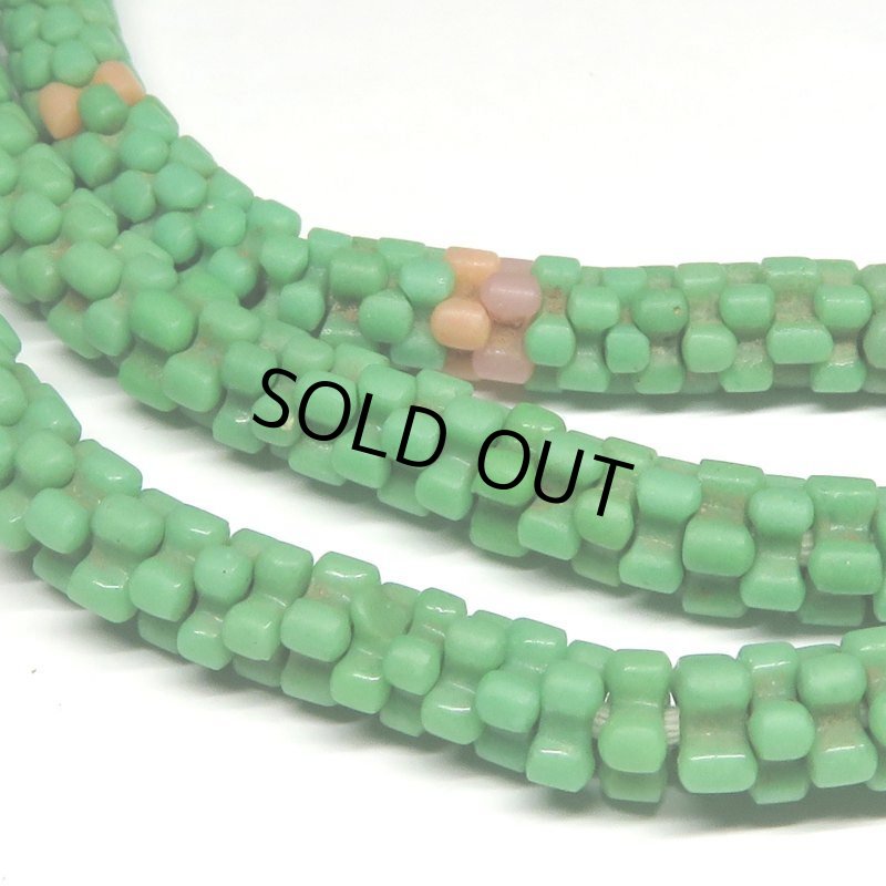 画像2: フラワービーズ 緑 (2)