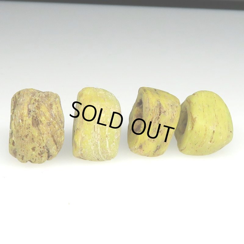 画像4: 黄色のヘブロン 4個セット (4)