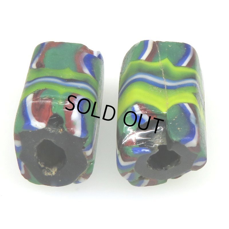 画像3: 角型ミルフィオリ 難あり (3)