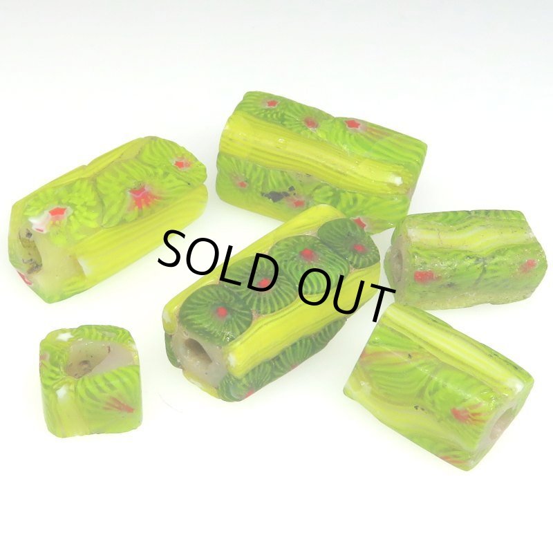 画像2: 角型ミルフィオリ　難あり (2)