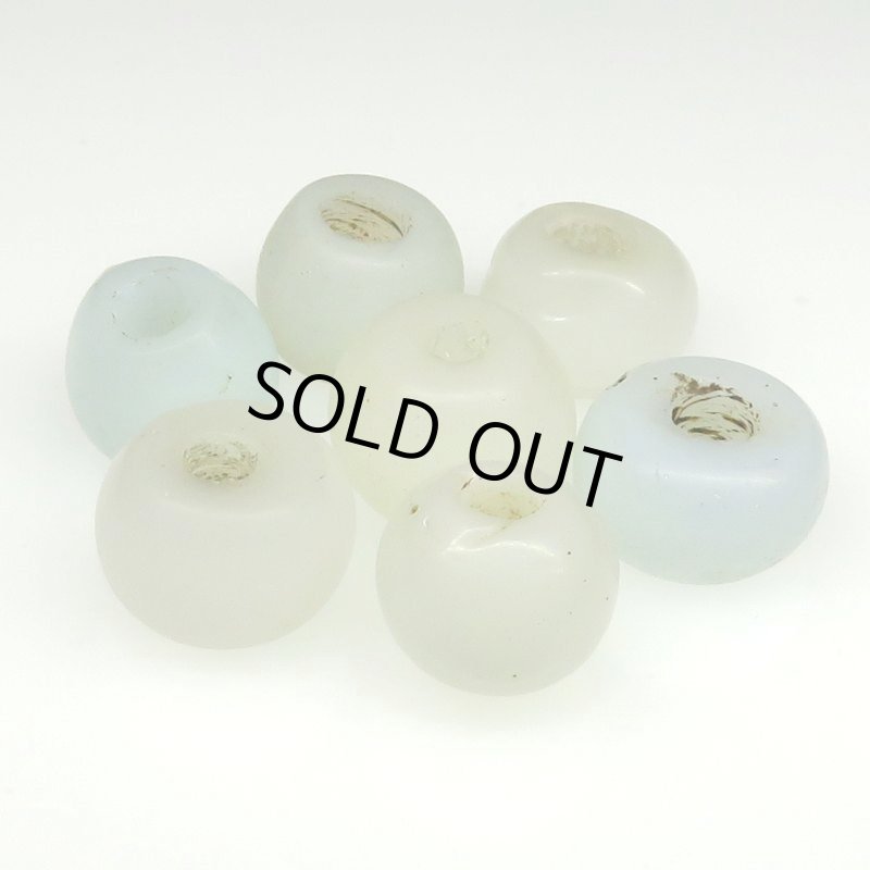 画像2: ナガ族乳白　7個セット (2)