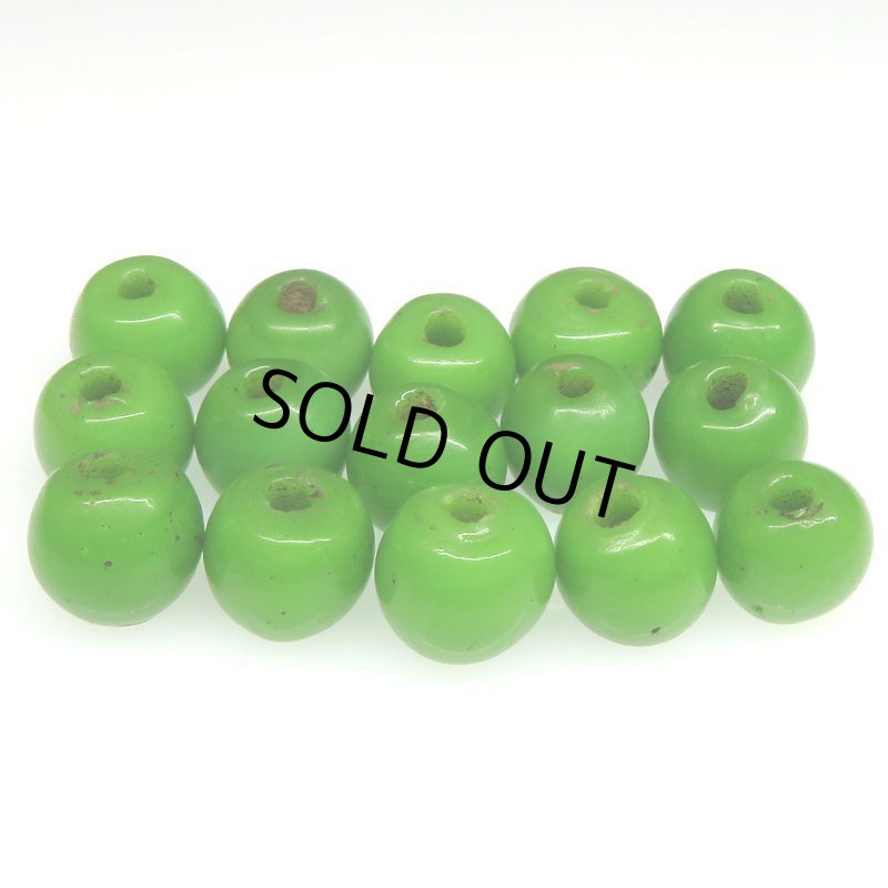 画像2: ナガ族グリーン系　15個セット (2)