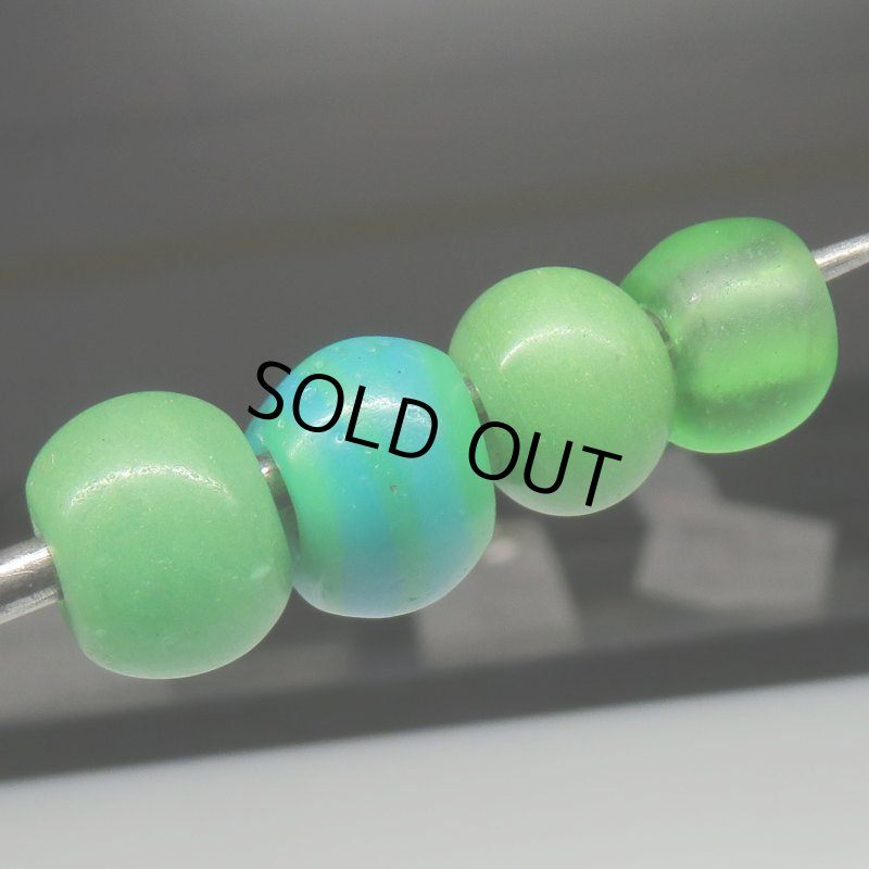 画像4: ナガ族グリーン系 8個セット (4)