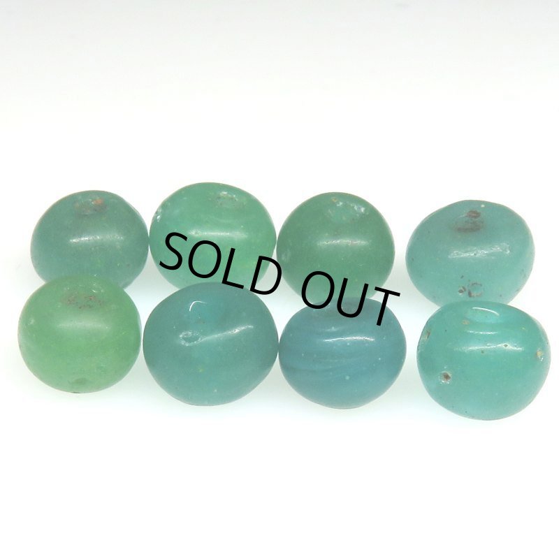 画像2: ナガ族グリーン系　8個セット (2)