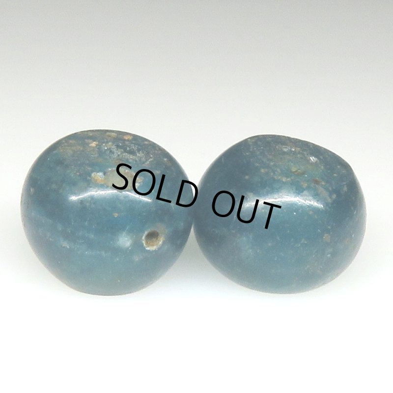 画像2: ナガ族渋青緑クリア大 2個セット (2)