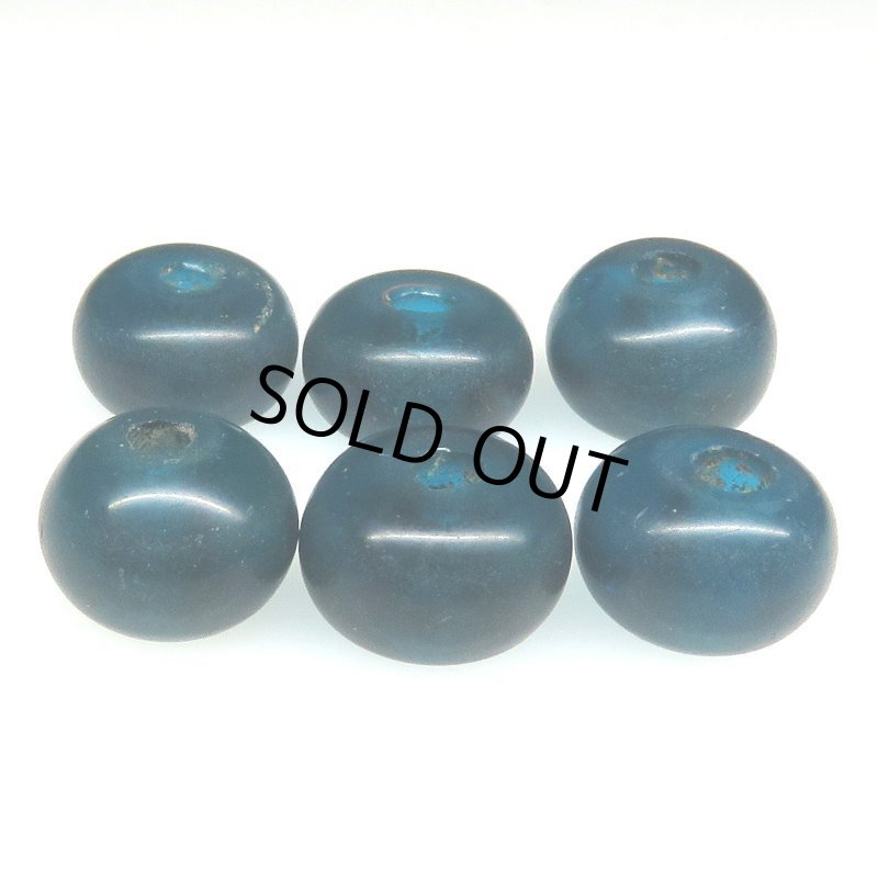 画像2: ナガ族渋青緑クリア　6個セット (2)