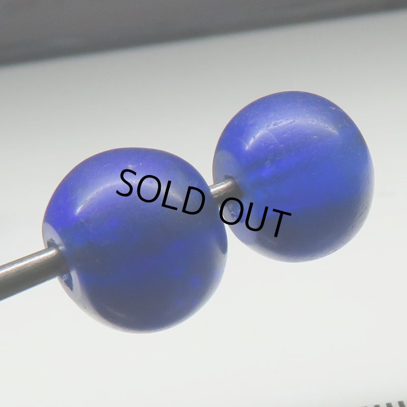 画像3: ナガ族瑠璃色クリア大　4個セット (3)