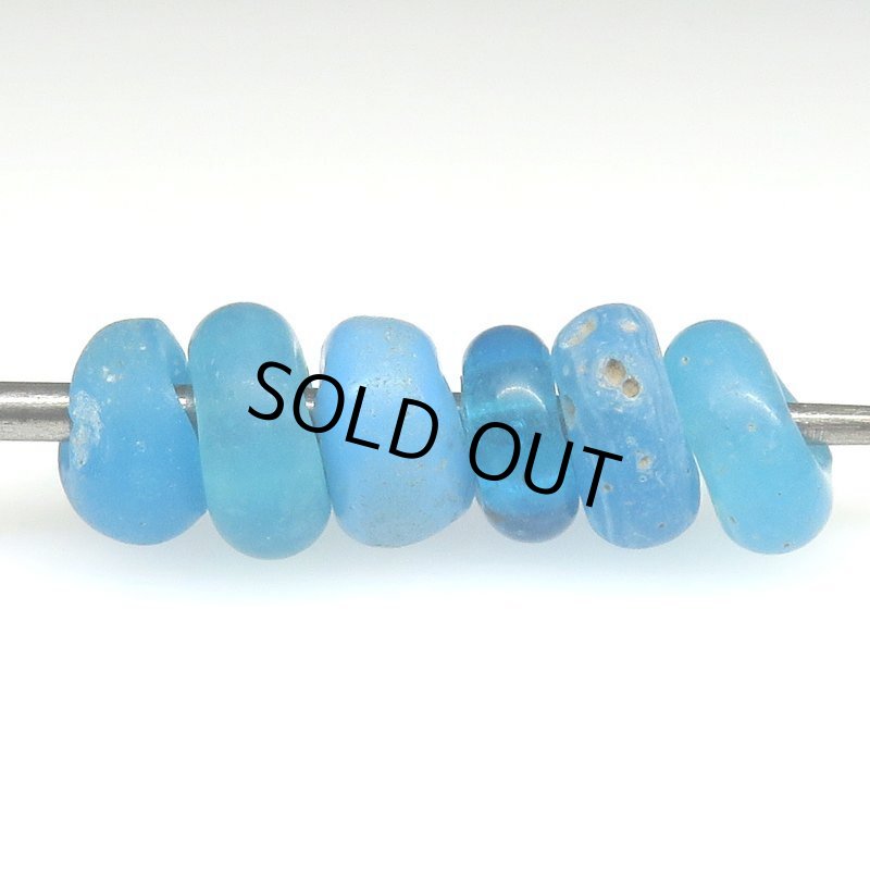 画像4: ナガ族青玉 6個セット (4)