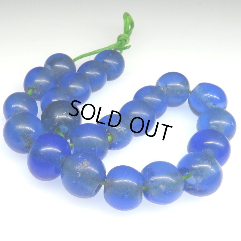 画像2: ナガ族クリアブルー　短連 (2)