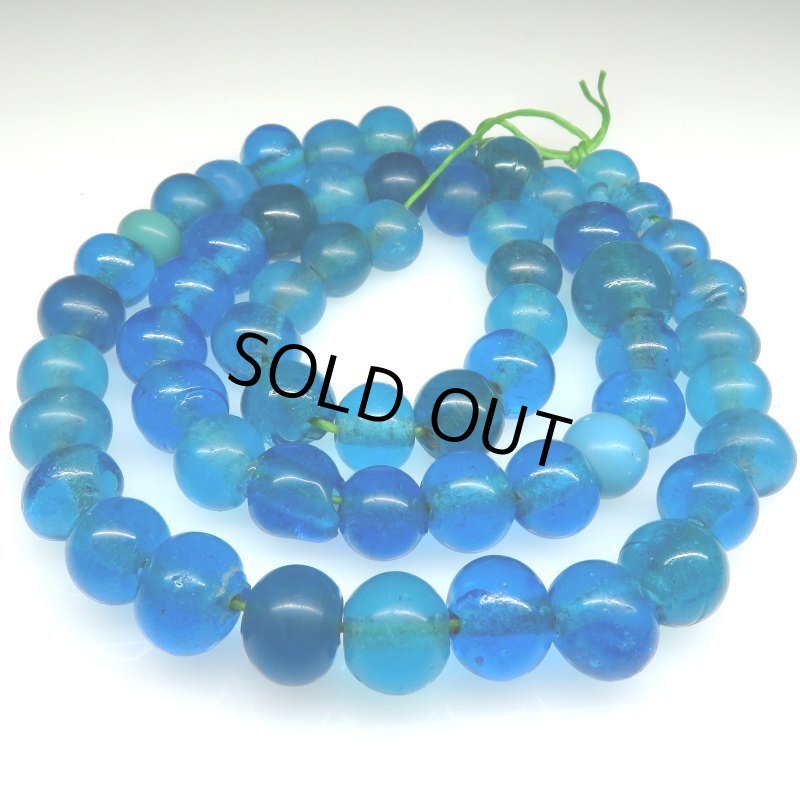 画像1: ナガ族ブルークリア連 (1)