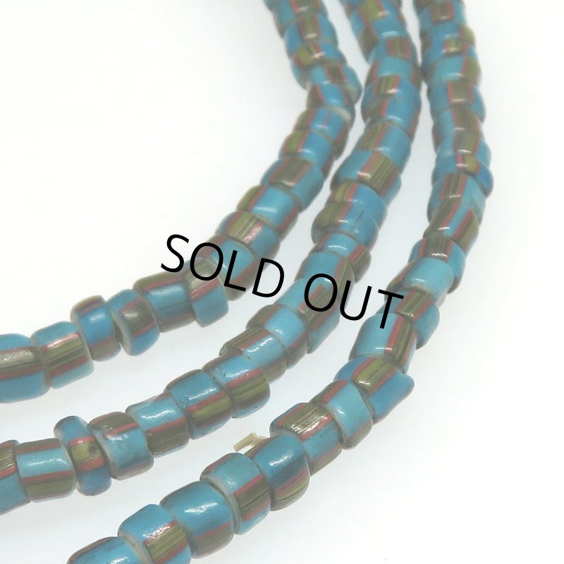 画像3: オールドブルーホワイトハーツ筋玉連 (3)