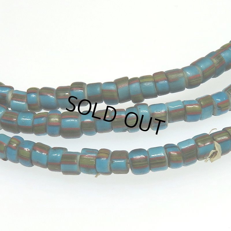 画像2: オールドブルーホワイトハーツ筋玉連 (2)