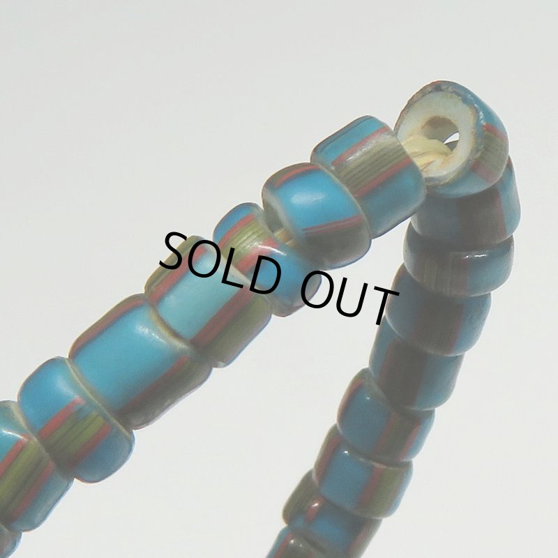 画像4: オールドブルーホワイトハーツ筋玉連 (4)