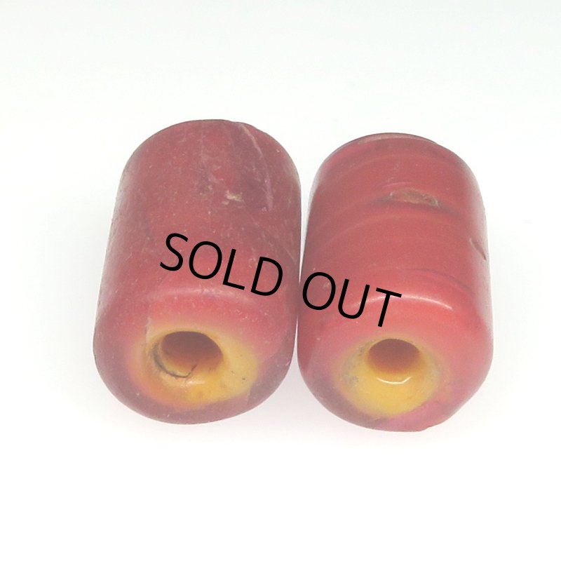 画像3: カーネリアンデアレッポ　チューブ型　2個セット (3)