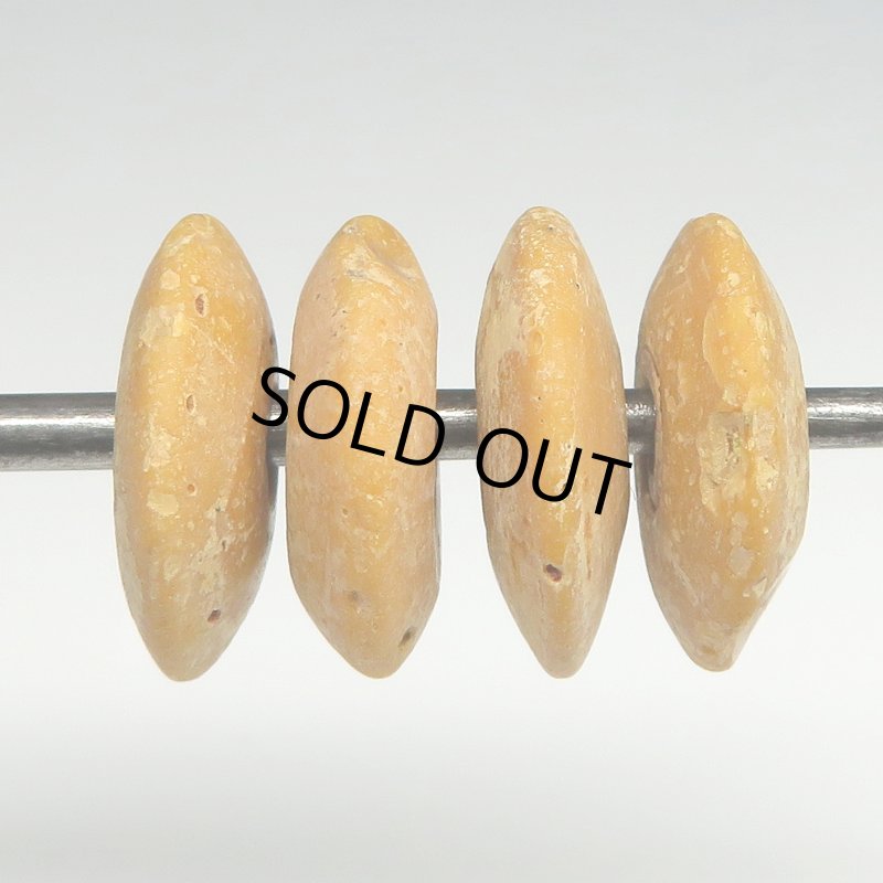 画像3: 伽羅色ディスク型ヴェネツィアン 4個セット (3)