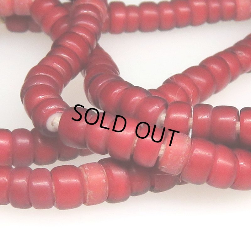 画像3: 小さめ深い金赤ホワイトハーツ連 少し短め (3)