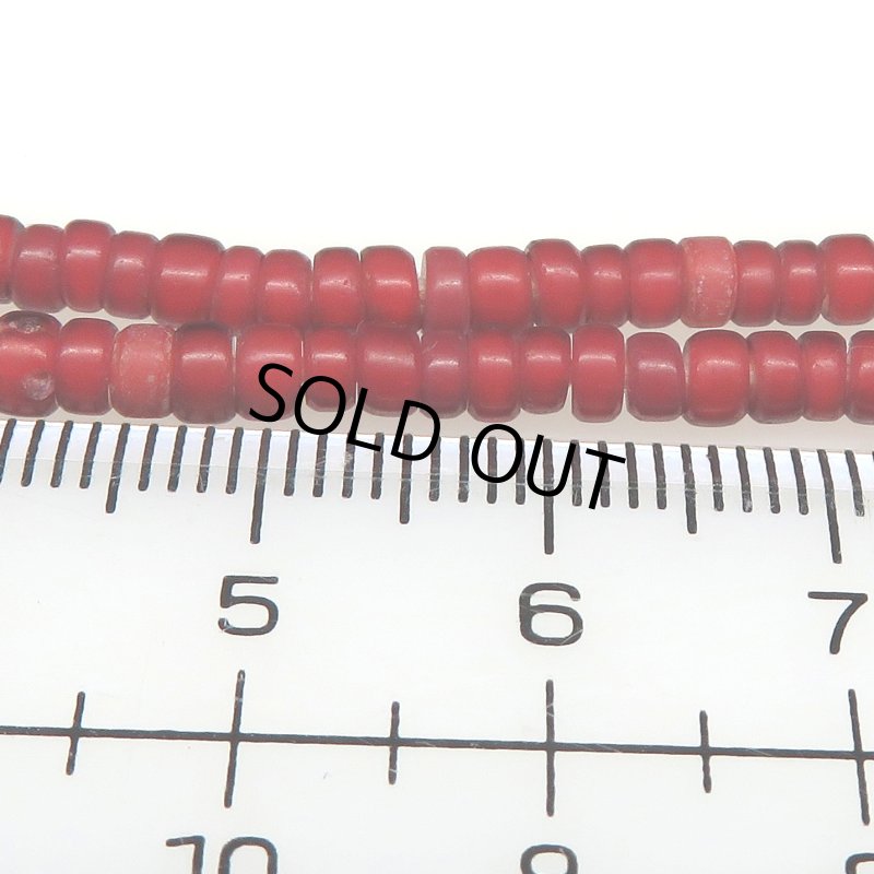 画像4: 小さめ深い金赤ホワイトハーツ連 少し短め (4)