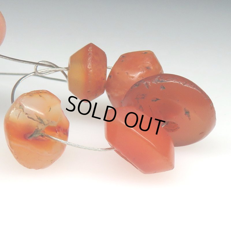 画像4: ジュンネ発掘カーネリアン　5個セット (4)