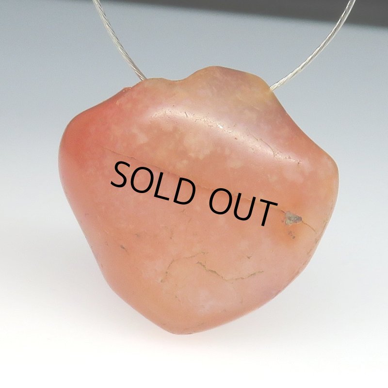 画像1: 西アフリカ発掘カーネリアン　ペンダントトップ型 (1)