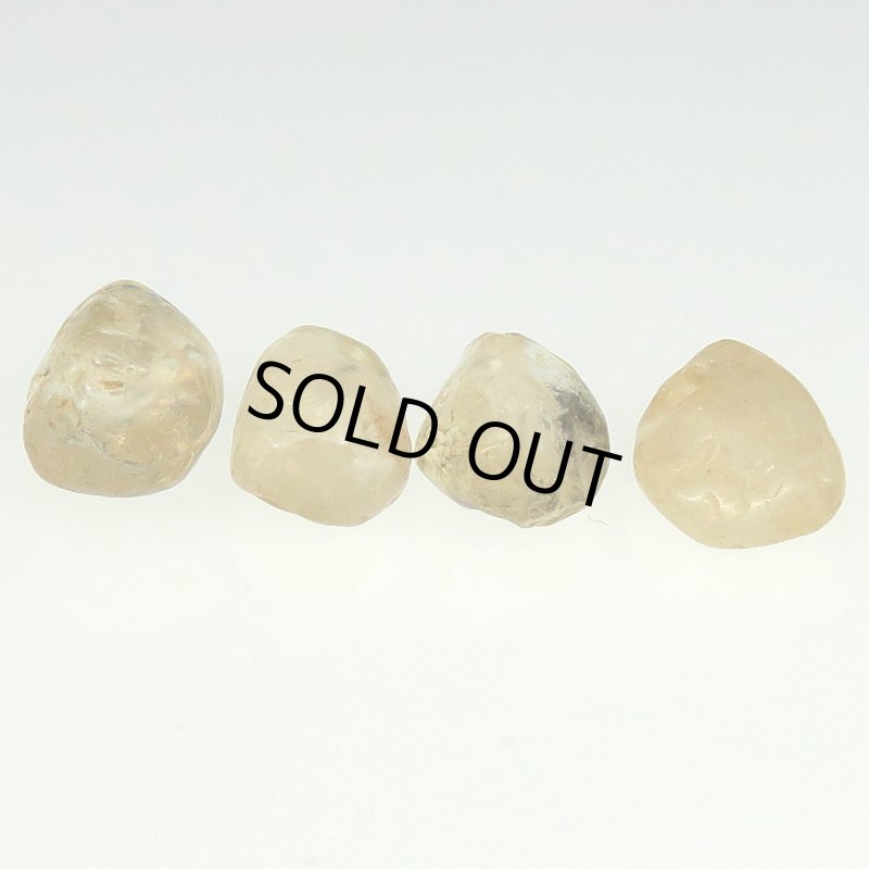 画像5: アフガニスタン古代水晶　涙の雫4個セット (5)