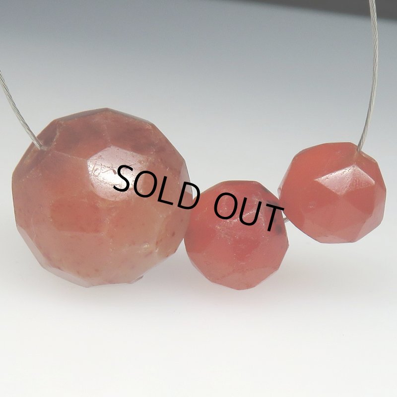 画像4: ナガ族伝世カーネリアン多面体　3個セット (4)