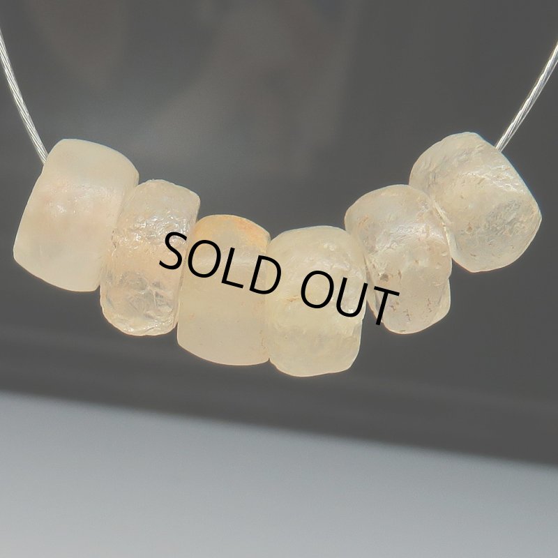 画像4: ジュンネ発掘古代水晶ディスク型 小6個セット (4)