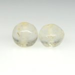 画像1: インドネシア古代水晶　丸玉2個セット (1)