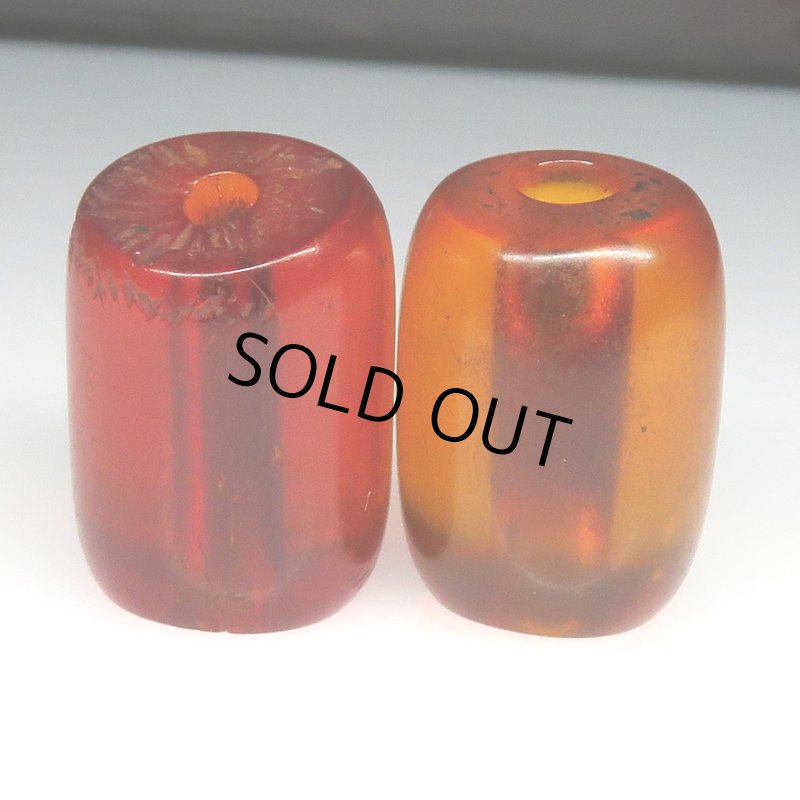 画像4: アフリカ人造琥珀 2個セット (4)