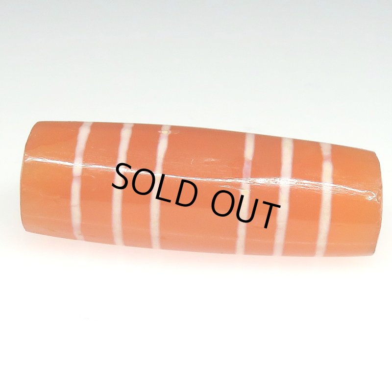 画像3: 古エッチドカーネリアン(ビルマ)Eched carnelian (3)