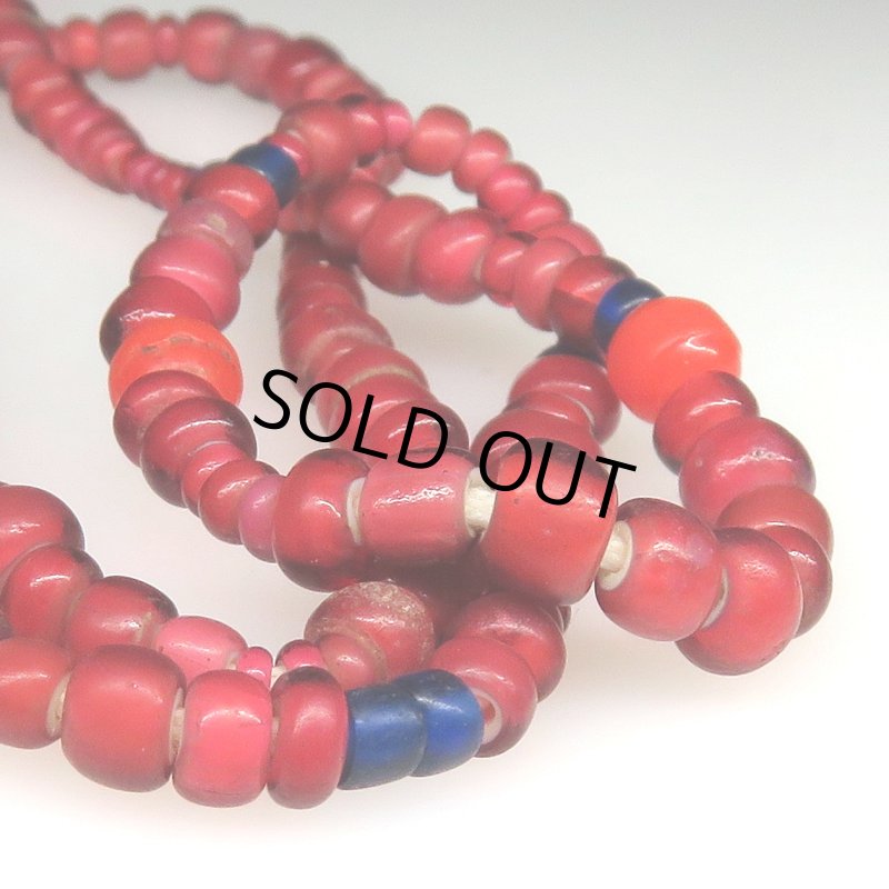 画像4: 極小〜小粒金赤ホワイトハーツMix連　少し短め (4)