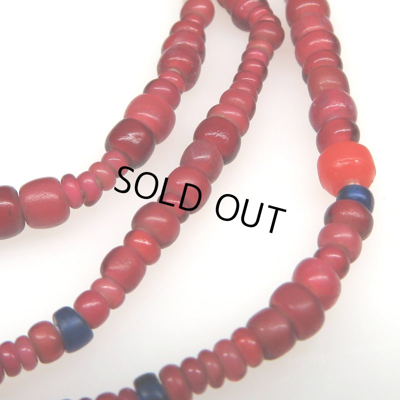 画像3: 極小〜小粒金赤ホワイトハーツMix連　少し短め (3)