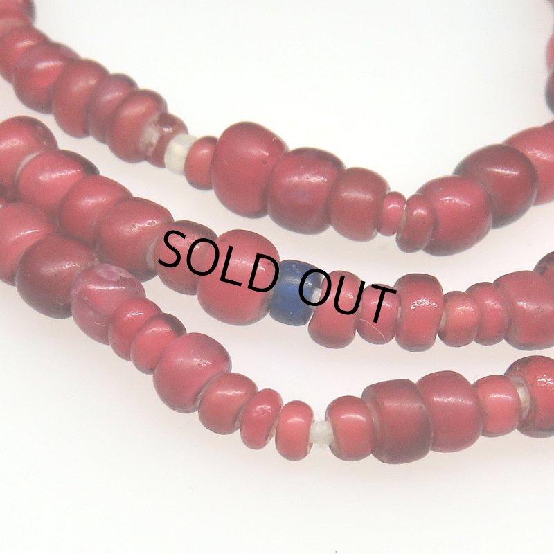 画像2: 極小〜小粒金赤ホワイトハーツMix連　少し短め (2)