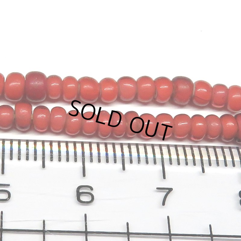 画像5: 小粒の金赤ホワイトハーツ連 少し短め (5)