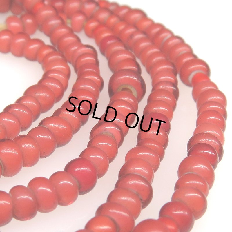 画像3: 小粒の金赤ホワイトハーツ連 ロング (3)