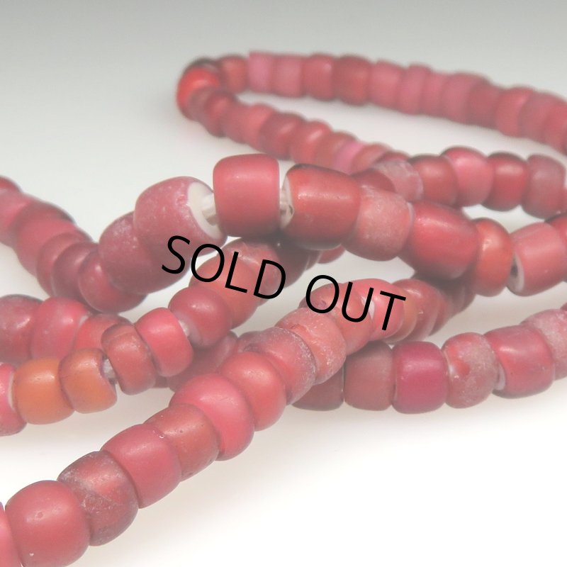 画像4: 太め金赤ホワイトハーツミックス連 (4)