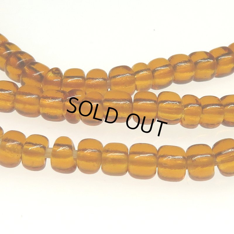 画像2: 琥珀色のクリアシード連 (2)