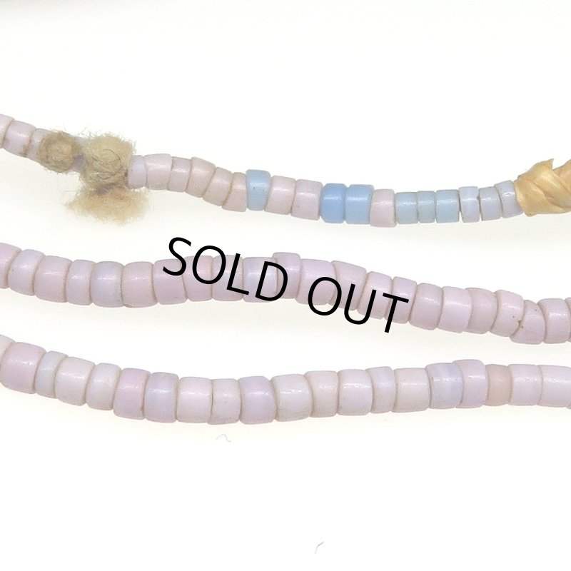 画像2: ピンクグレー極小シードビーズ連 (2)