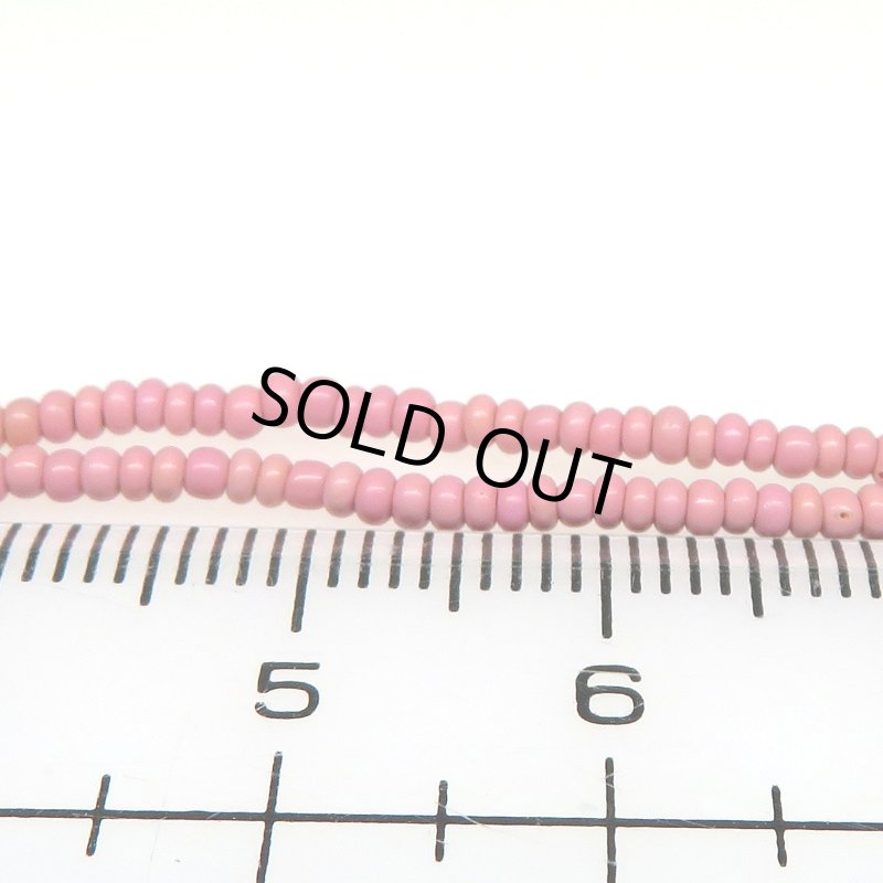 画像4: ピンク極小シードビーズ連 (4)
